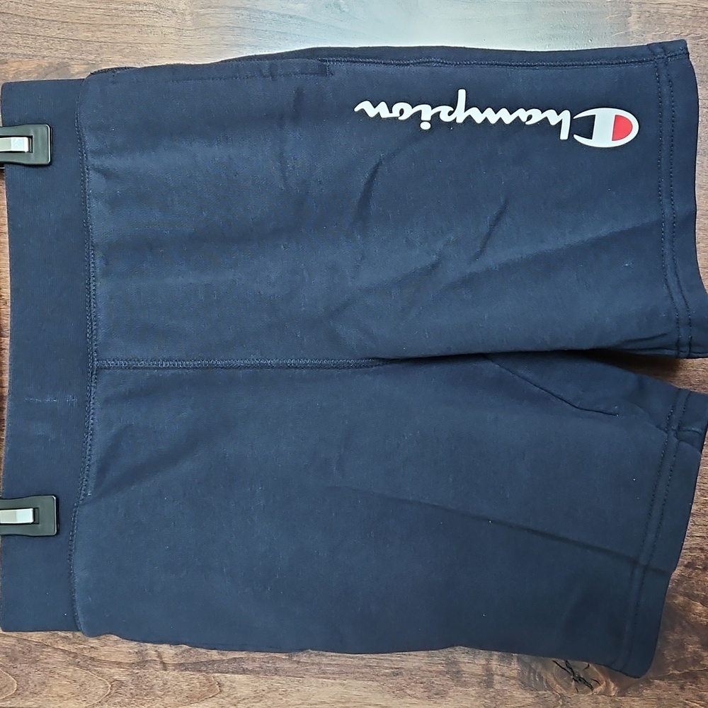 Champion cloth shorts Youth Large. NEVER WORN!
